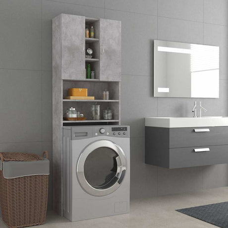 Vidaxl Washing Machine Cabinet 64x25.5x190 cm betonpris