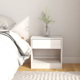 Vidaxl nachtkastjes 2 st 40x31x40 cm massief grenenhout wit