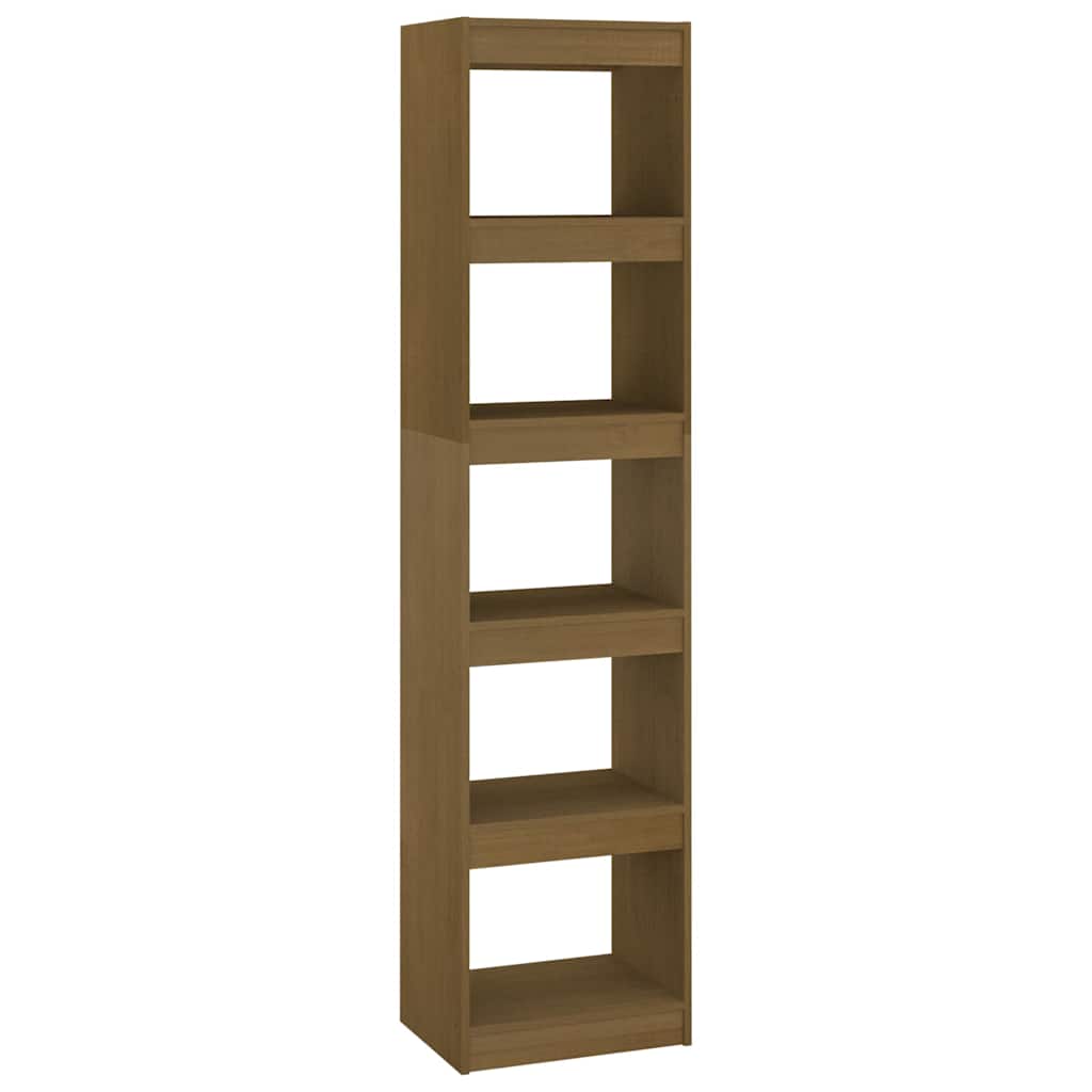 Vidaxl boekenkast kamerscherm 40x30x167,5 cm grenenhout honingbruin