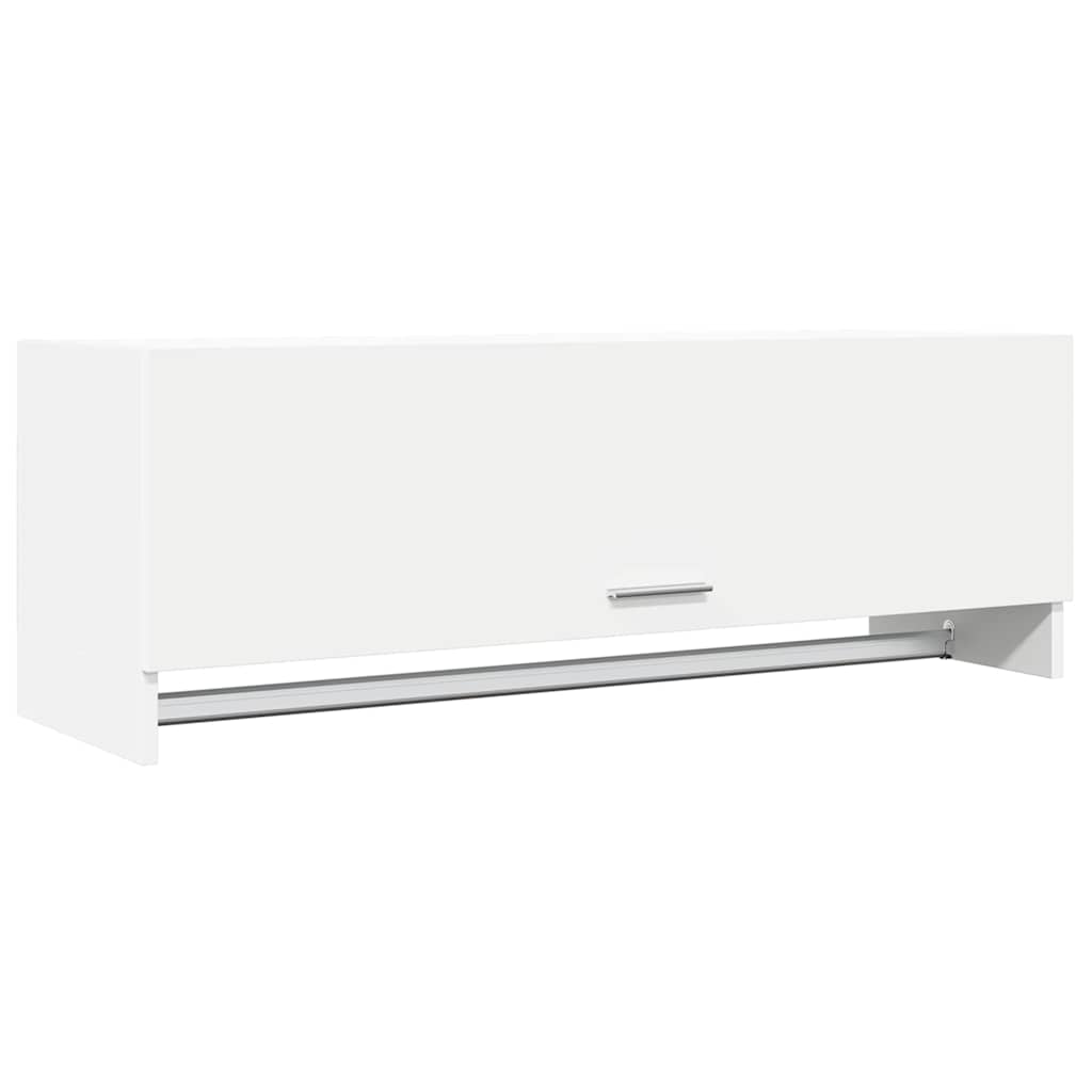 Vidaxl kledingkast 100x32,5x35 cm bewerkt hout wit