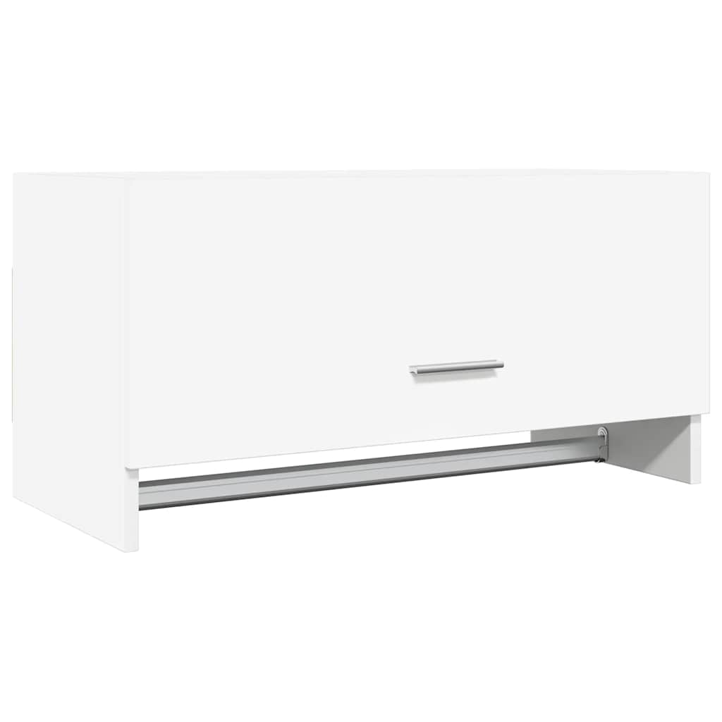 Vidaxl kledingkast 70x32,5x35 cm bewerkt hout wit