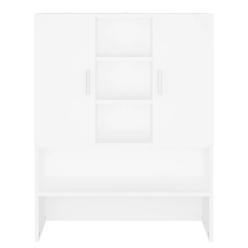 Vidaxl vaskemaskinsskab 70,5x25,5x90 cm hvid