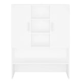 Vidaxl vaskemaskinsskab 70,5x25,5x90 cm hvid