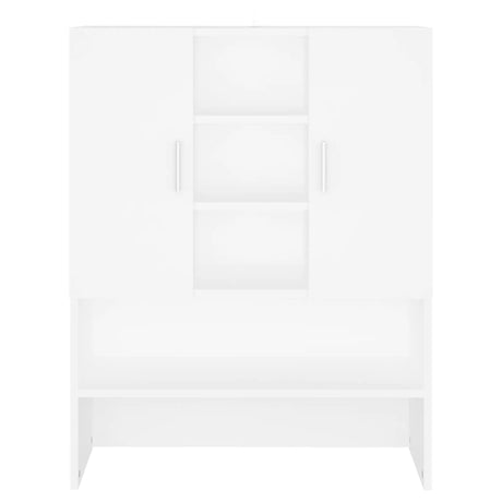 Vidaxl vaskemaskinsskab 70,5x25,5x90 cm hvid