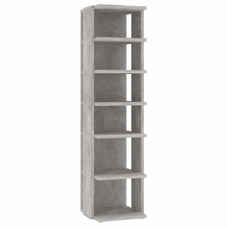 Vidaxl Shoe Cabinet 27.5x27x102 cm behandlet træbetonpris