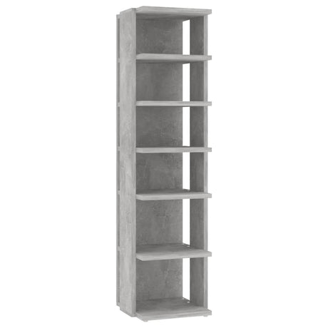 Vidaxl Shoe Cabinet 27.5x27x102 cm behandlet træbetonpris