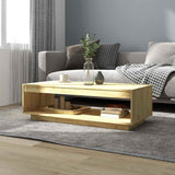Vidaxl salontafel 110x50x33,5 cm massief grenenhout
