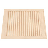 Vidaxl skabsdør med lameller 61,5x49,4 cm fast fyrretræ