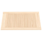 Vidaxl skabsdør med lameller 69x39,4 cm fast fyrretræ