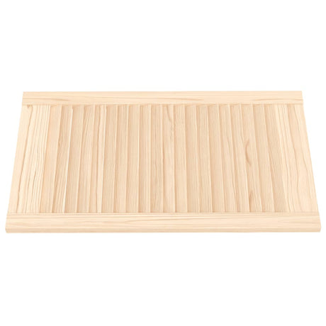Vidaxl skabsdør med lameller 69x39,4 cm fast fyrretræ