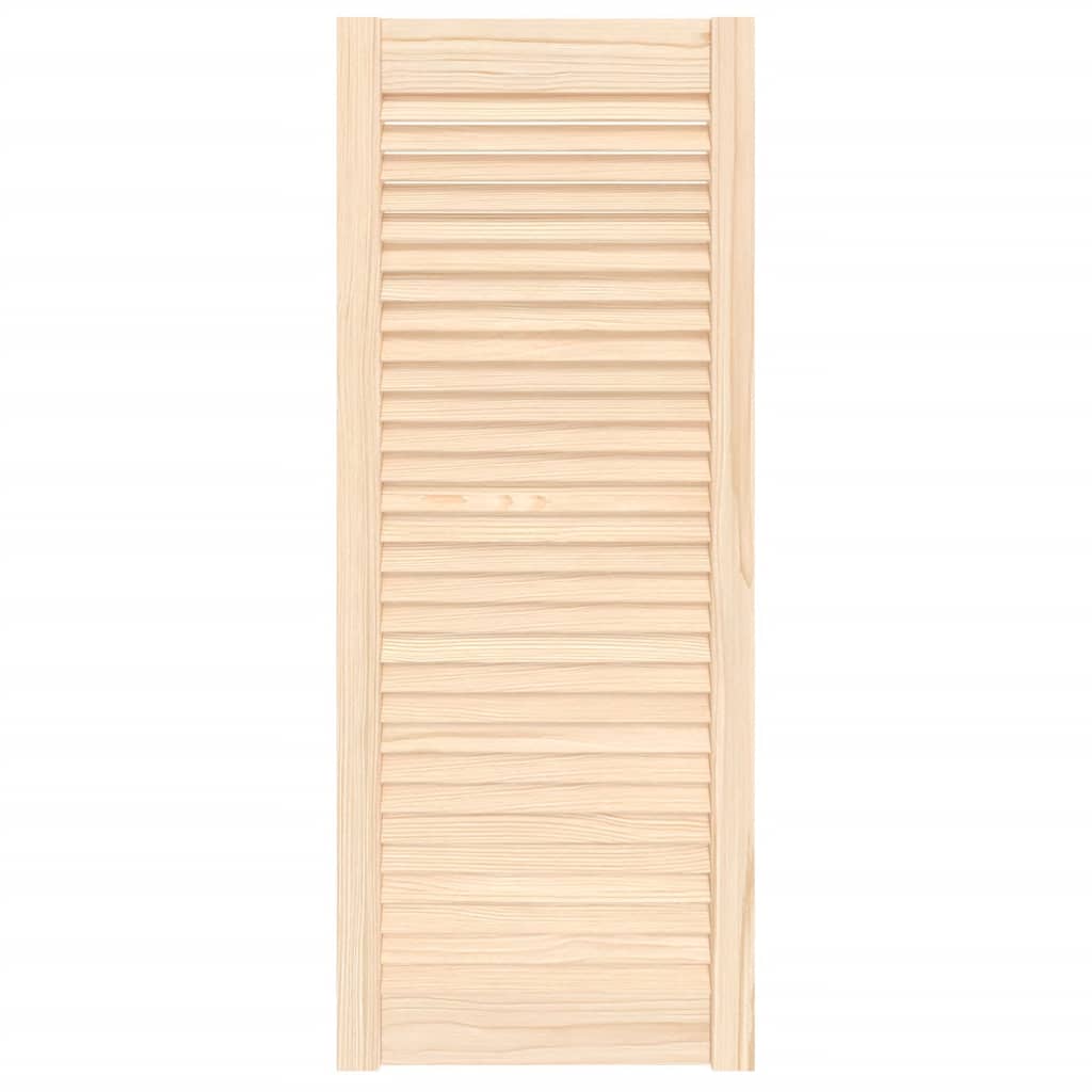 Vidaxl kabinetdør med lameller 99.3x39.4 cm fast fyrretræ