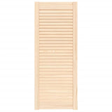 Vidaxl kabinetdør med lameller 99.3x39.4 cm fast fyrretræ