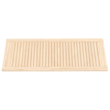 Vidaxl kabinetdør med lameller 99.3x39.4 cm fast fyrretræ
