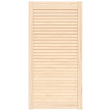 Vidaxl kabinetdør med lameller 99.3x49.4 cm Solid fyrretræ