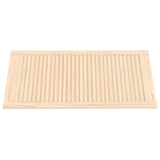 Vidaxl kabinetdør med lameller 99.3x49.4 cm Solid fyrretræ