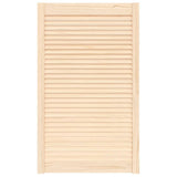 Vidaxl skabsdør med lameller 99.3x59.4 cm solid fyrretræ
