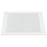 Vidaxl kabinetdøre med lameller 2 stk 69x49,4 cm fast fyrretræ hvid hvid
