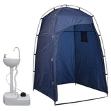 Vidaxl Camping voks med telt bærbar 20 l