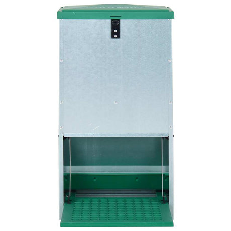 VidaXL automatisk fjerkræfoderautomat med pedal 20 kg