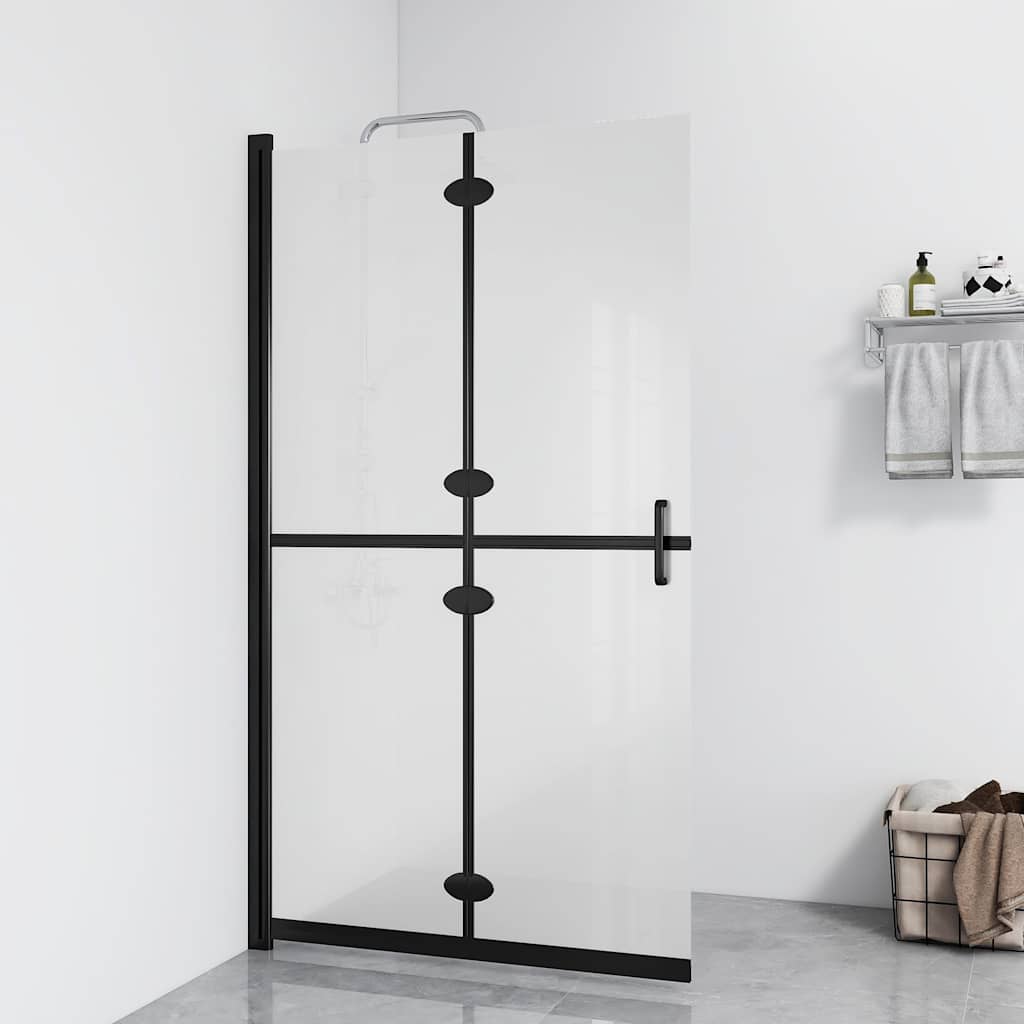 Vidaxl walk-in brusevæg Sammenfoldelig 70x190 cm ESG-Glas Mat