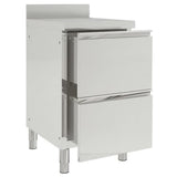 Vidaxl Kitchen Cabinets Commercial 2 st rustfrit stål
