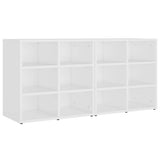 Vidaxl schoenenkasten 2 st 52,5x30x50 cm wit