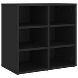 Vidaxl schoenenkast 52,5x30x50 cm zwart