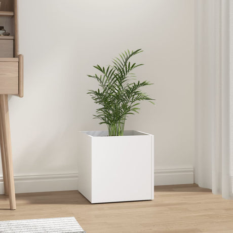 Vidaxl Planter Big 40x40x40 cm forarbejdet træhvide