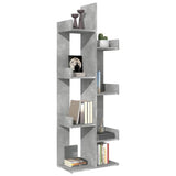 Vidaxl boekenkast 48x25,5x140 cm bewerkt hout betongrijs