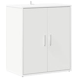 Vidaxl Shoe Cabinet 60x35x70 cm forarbejdet træhvide