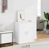 Vidaxl Shoe Cabinet 60x35x70 cm forarbejdet træhvide