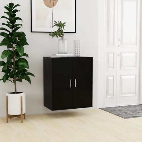 Vidaxl Shoe Cabinet 60x35x70 cm Property Wood Black