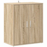 Vidaxl Shoe Cabinet 60x35x70 cm Property Wood Sonoma Oak Farvet