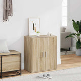 Vidaxl Shoe Cabinet 60x35x70 cm Property Wood Sonoma Oak Farvet