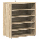 Vidaxl Shoe Cabinet 60x35x70 cm Property Wood Sonoma Oak Farvet