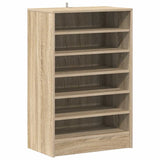 Vidaxl Shoe Cabinet 60x35x92 cm Property Wood Sonoma Oak Farvet