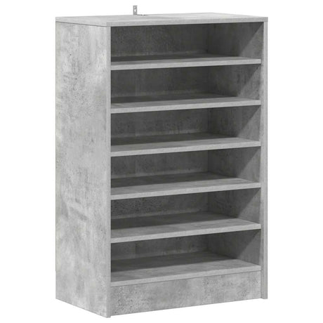 Vidaxl Shoe Cabinet 60x35x92 cm behandlet træbetonpris