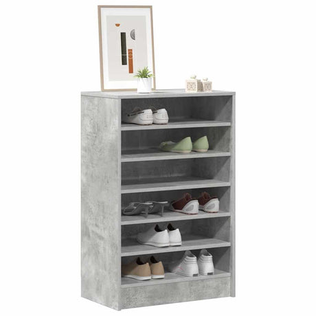 Vidaxl Shoe Cabinet 60x35x92 cm behandlet træbetonpris