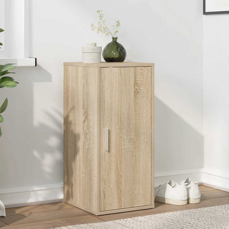 Vidaxx skoskab 32x35x70 cm spånplade sonoma eg farvet