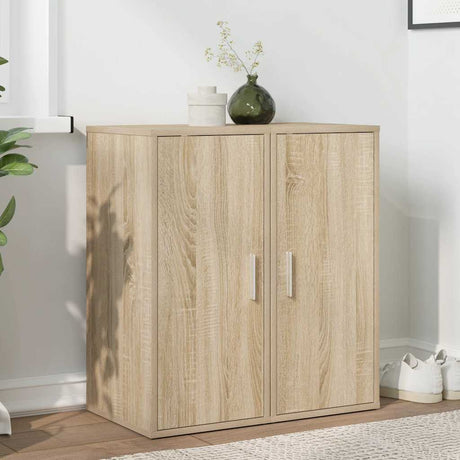 Vidaxx skoskabe 2 stk 32x35x70 cm spånplade sonoma eg farvet