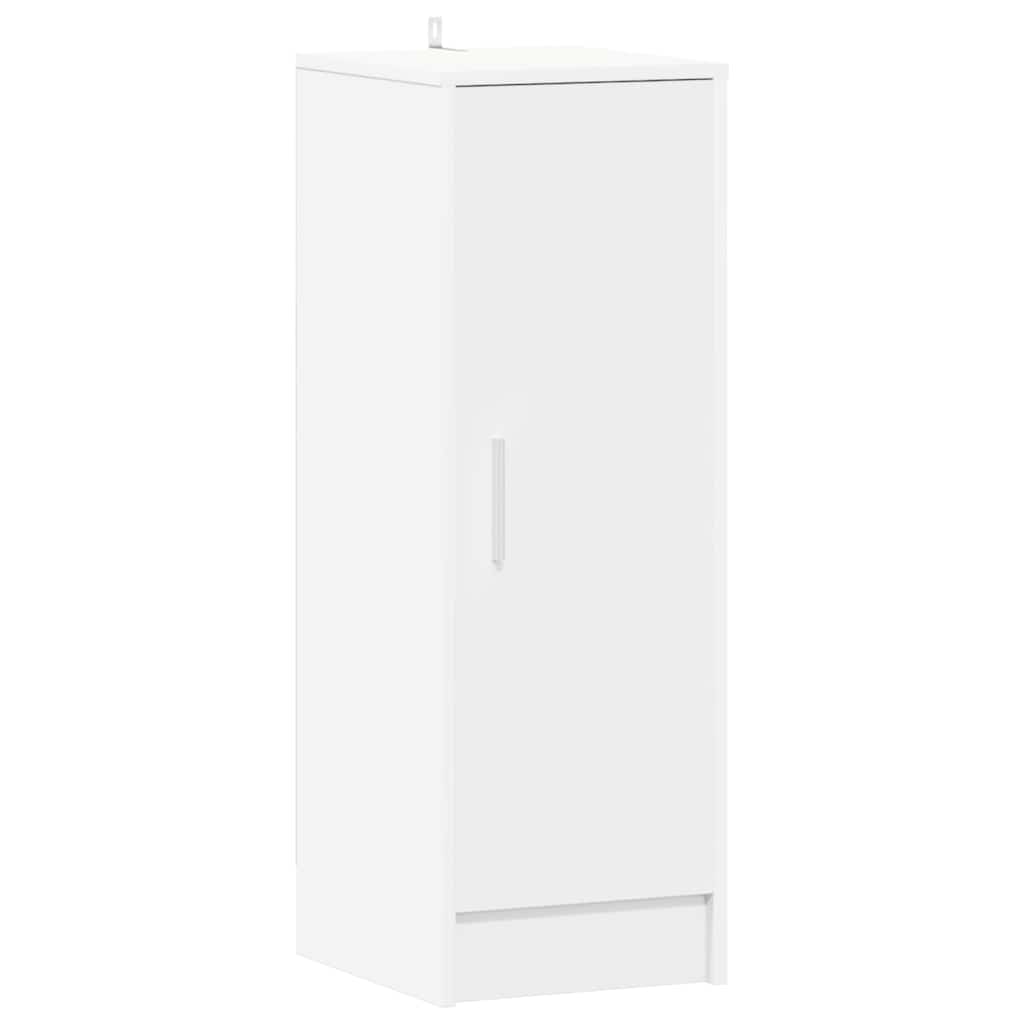 Vidaxl Shoe Cabinet 32x35x92 cm forarbejdet træhvide