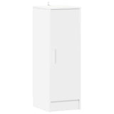 Vidaxl Shoe Cabinet 32x35x92 cm forarbejdet træhvide