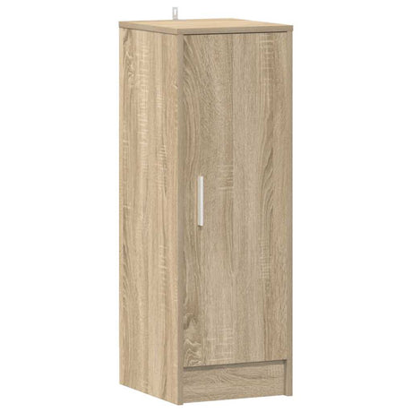 Vidaxl Shoe Cabinet 32x35x92 cm forarbejdet træ sonoma eg farvet