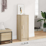 Vidaxl Shoe Cabinet 32x35x92 cm forarbejdet træ sonoma eg farvet