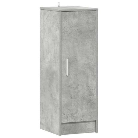 Vidaxl Shoe Cabinet 32x35x92 cm Forarbejdet træ Betongrijs