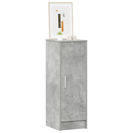 Vidaxl Shoe Cabinet 32x35x92 cm Forarbejdet træ Betongrijs