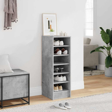 Vidaxl Shoe Cabinet 31.5x35x90 cm forarbejdet træbetonpris