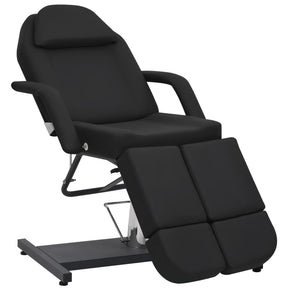 VidaXL Behandlingsstol 180x62x78 cm kunstlæder sort