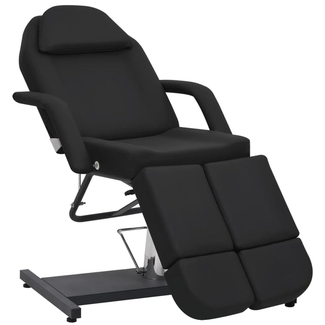 VidaXL Behandlingsstol 180x62x78 cm kunstlæder sort
