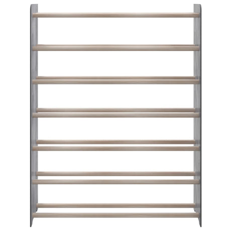 Vidaxl Shoe Rack 90x24x117 cm forarbejdet trægrå